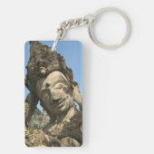 Boeddha wordt teruggekruid ... Nong Khai, Isan, Th Sleutelhanger (achterkant)