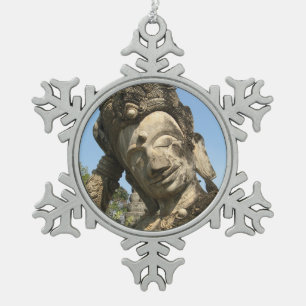 Boeddha wordt teruggekruid ... Nong Khai, Isan, Th Tin Sneeuwvlok Ornament