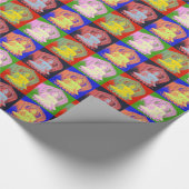 Boeddha wrappingpapier cadeaupapier (Hoek)
