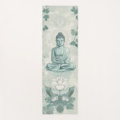 Boeddha Yoga Mat met Inspirerende Mandala Patronen (Voorkant)
