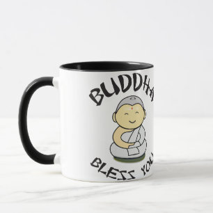 Boeddha zegent u - Schattige Happy Buddha Mok