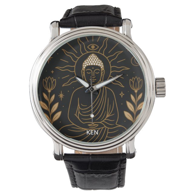 Boeddha Zen  Horloge (Voorkant)