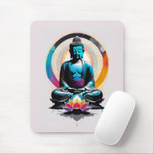 Boeddha Zen Kunst Muismat (Met muis)