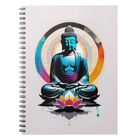 Boeddha Zen Kunst  Notitieboek (Voorkant)