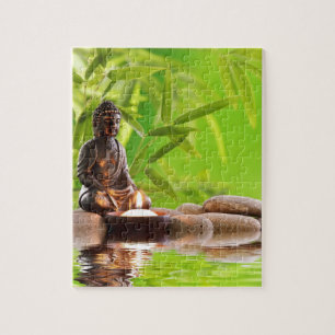 boeddha zen serenity garden legpuzzel