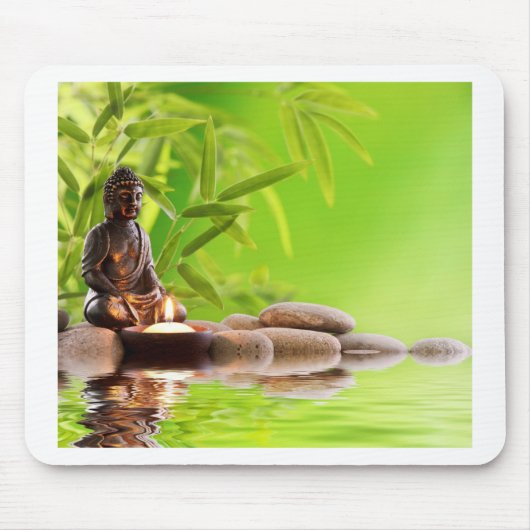 boeddha zen serenity garden muismat (Voorkant)