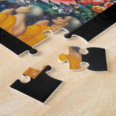boeddha zit onder de inspiratieboom legpuzzel (Zijkant)