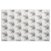 Boeddha zit op olifant stof (Fat Quarter)