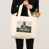 Boeddhabeeld Boeddhisme Grote Tote Bag (Voorkant (product))
