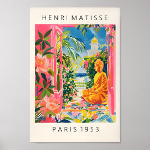 Boeddhabeeld Poster, Meditatie Wall Art, Dopamin Poster