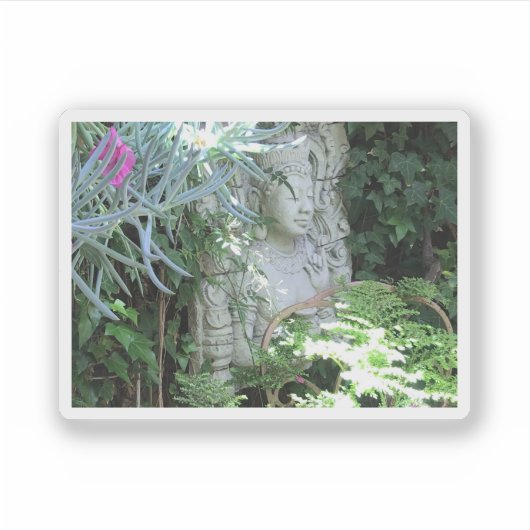 Boeddhabeeld Sticker (Voorkant)