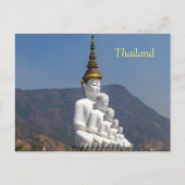 Boeddhabeeld, Wat Phra Thad Pha Son Kaew Feestdagenkaart (Voorkant)
