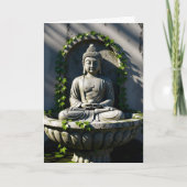 Boeddhafontein en citaat kaart (Voorkant)