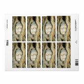 Boeddhakop in de vijgenboom .. Ayutthaya, Thailand Etiket (Full Sheet)