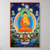 Boeddhaposterprint Poster (Voorkant)