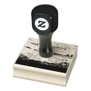 Boeddha's eerste preek over het leren van een rubb rubberstempel