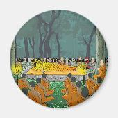 Boeddha's laatste nirvana magneet (Voorkant)