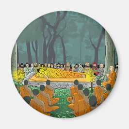 Boeddha's laatste nirvana magneet