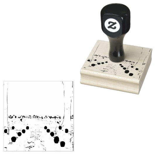 Boeddha's laatste Nirvana Rubber Stamp Rubberstempel (Gestempeld)