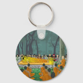 Boeddha's laatste Nirvana Sleutelhanger (Voorkant)