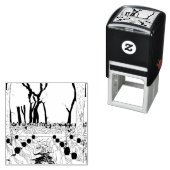 Boeddha's laatste Nirvana zelfinktstempel Zelfinktende Stempel (In situ)