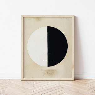 Boeddha's standpunt Aardse Leven   Hilma af Klint Poster