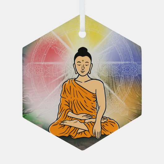 Boeddha's Verlichting Ornament (Achterkant)