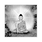 Boeddha's Verlichting Rubber Stamp Rubberstempel (Afrduk)