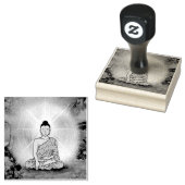 Boeddha's Verlichting Rubber Stamp Rubberstempel (Gestempeld)