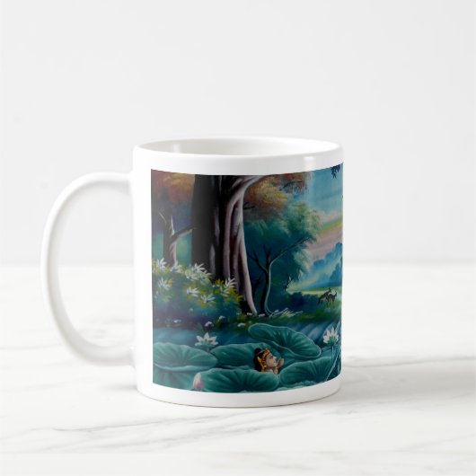 Boeddha's wijsheid: geloof en cultuur koffiemok (Links)