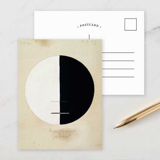 Boeddhastandpunt Aardse Leven | Hilma af Klint Briefkaart