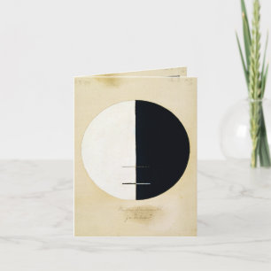 Boeddhastandpunt in het aardse leven door Hilma Bedankkaart