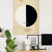 Boeddhastandpunt in het aardse leven door Hilma Poster (Thuiskantoor)