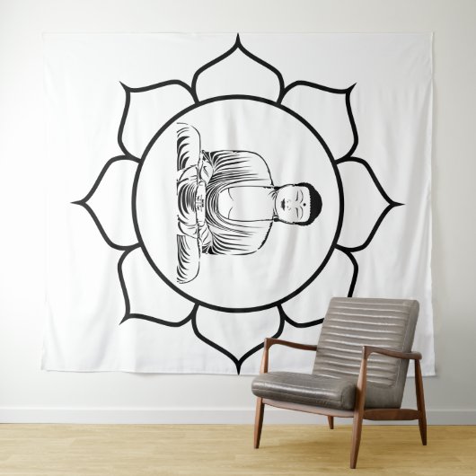 BoeddhaTapijt Wandkleed (In Situ (horizontaal))