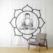 BoeddhaTapijt Wandkleed (In situ)