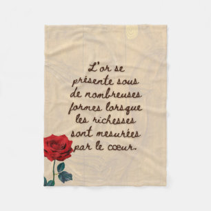 BoeddhaVandaag #7 Gezellige Boeddha 🌹 Fleece Deken