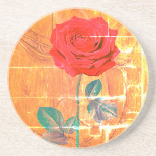 BoeddhaVandaag V1 - #6 "Parkeer het hier" Onderzet Zandsteen Onderzetter