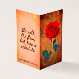 BoeddhaVandaag V1 - #7 Boeddha "berichtenboek" Kaa Visitekaartje