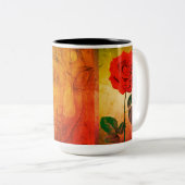 BoeddhaVandaag V1 #9 zen Mok - Boeddha Roos (1974) (Voorkant rechts)