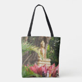 boeddhisme , boeddha , standbeeld , godsdienst , g tote bag (Achterkant)