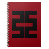 Boeddhisme: Dubbele Ax Notitieboek (Voorkant)