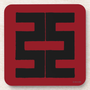 Boeddhisme: Dubbele Ax Onderzetter