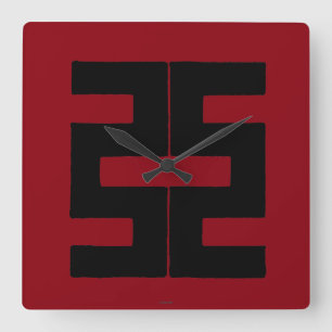 Boeddhisme: Dubbele Ax Vierkante Klok