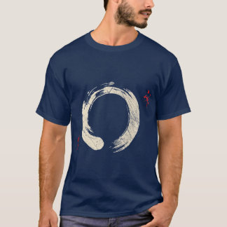 Boeddhisme Meditation Yoga Bonsai Zen Enso Cirkel T-shirt