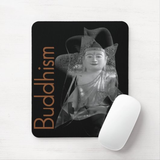 Boeddhisme Mousepad Muismat (Met muis)