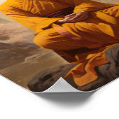 Boeddhisme Oprichter Poster (Hoek)