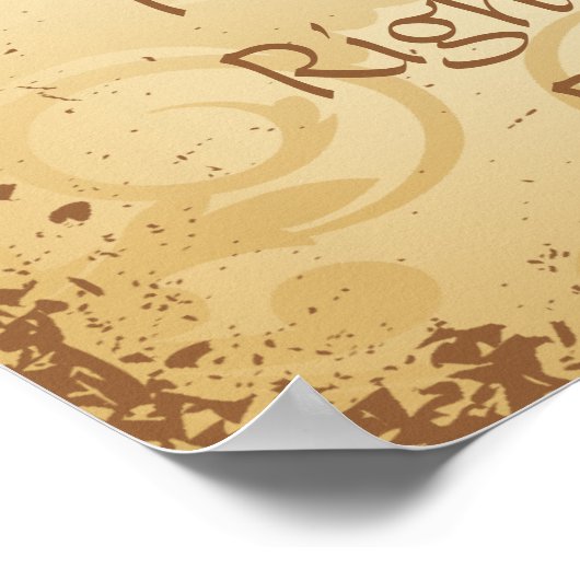 Boeddhisme Vier en Acht Poster (Hoek)