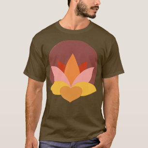 Boeddhisme Zen Lotus Flower Meditation Yoga T-shirt