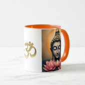 Boeddhisme Zen Spiritualiteit Vrede Mok (Voorkant rechts)