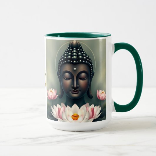 Boeddhisme Zen Spiritualiteit Vrede Mok (Rechts)